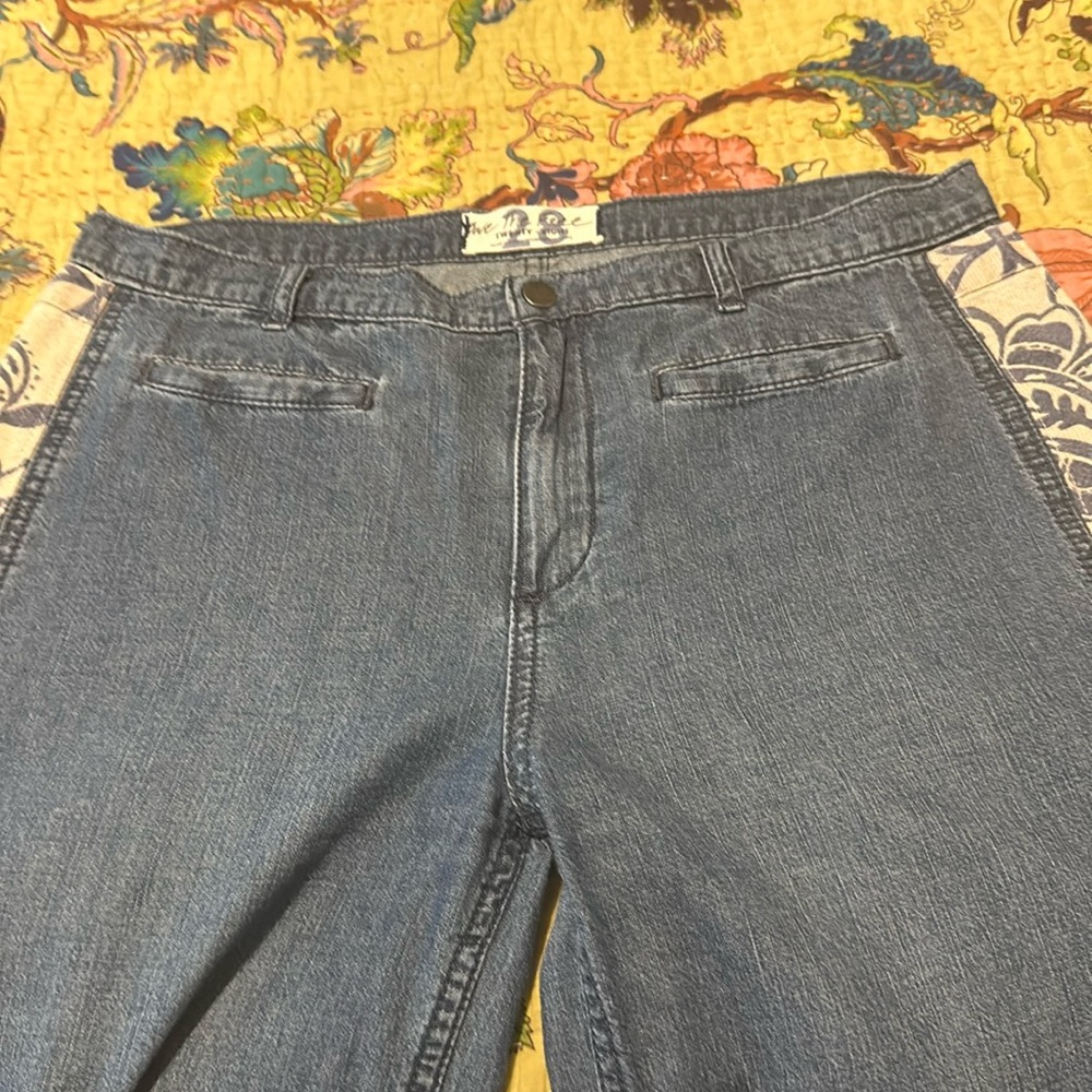 Free People extremely wide leg jeans
